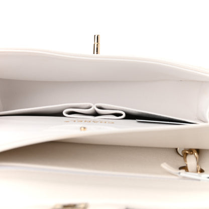 Chanel Caviar Quilted Small Double Flap White 5 of 11