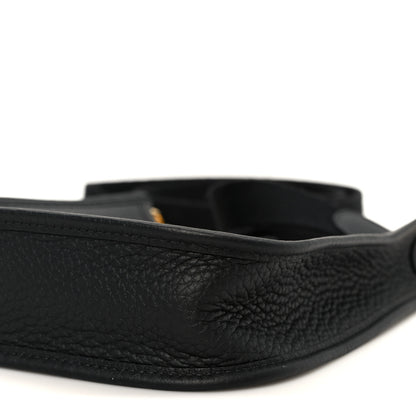 Hermes Taurillon Clemence Evelyne TPM Black 10 of 11