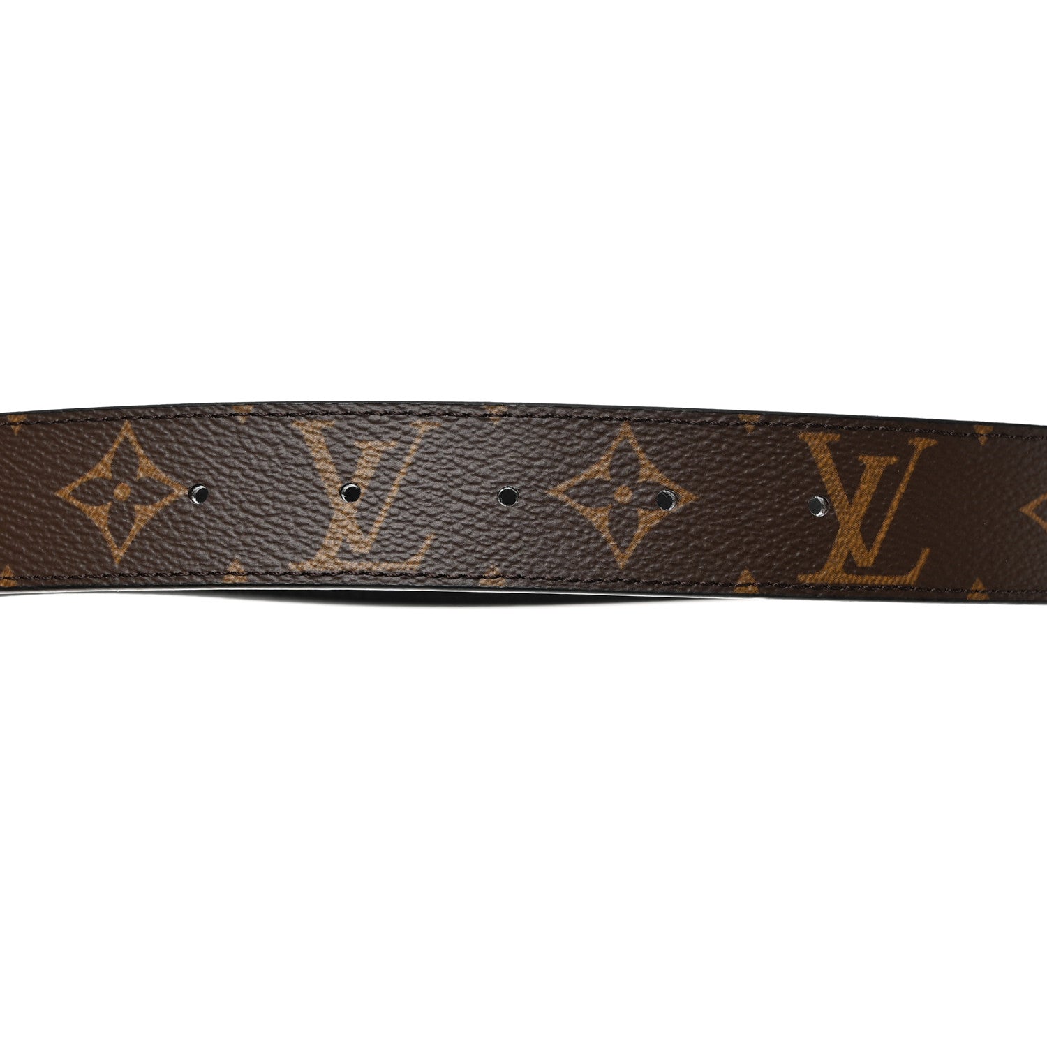 Louis Vuitton Calfskin Monogram 30mm LV Initiales Reversible Belt 95/38 Black 6 of 9