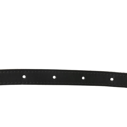 Louis Vuitton Calfskin 16mm Adjustable Shoulder Strap Black 3 of 5