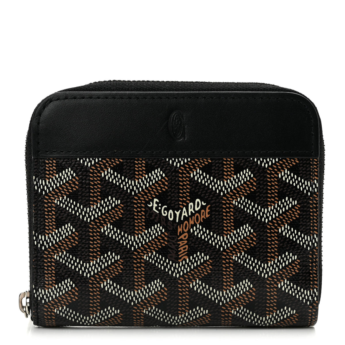 Goyard Goyardine Matignon PM Wallet Black 1 of 11