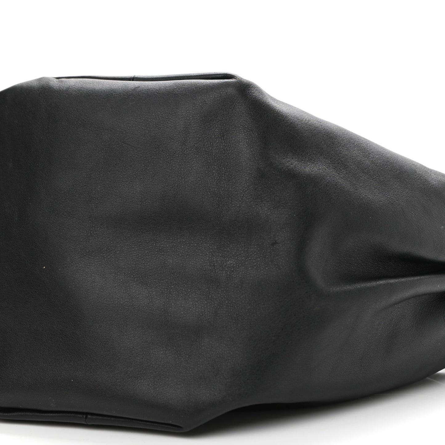 Calfskin Mini Double Knot Bag Black