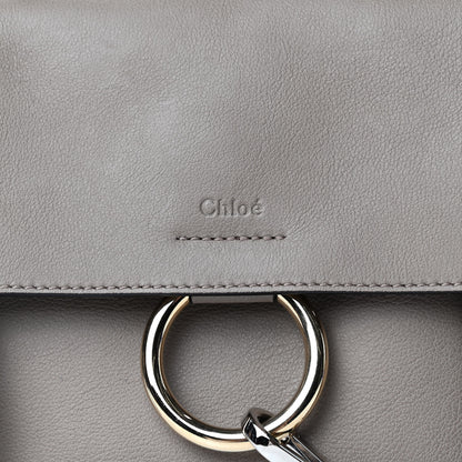 Chloe Calfskin Mini Faye Day Shoulder Bag Motty Grey 9 of 9