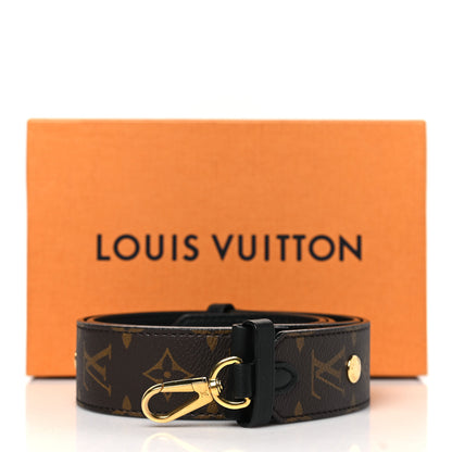 Louis Vuitton Monogram Adjustable Bandouliere Shoulder Strap Black 5 of 5