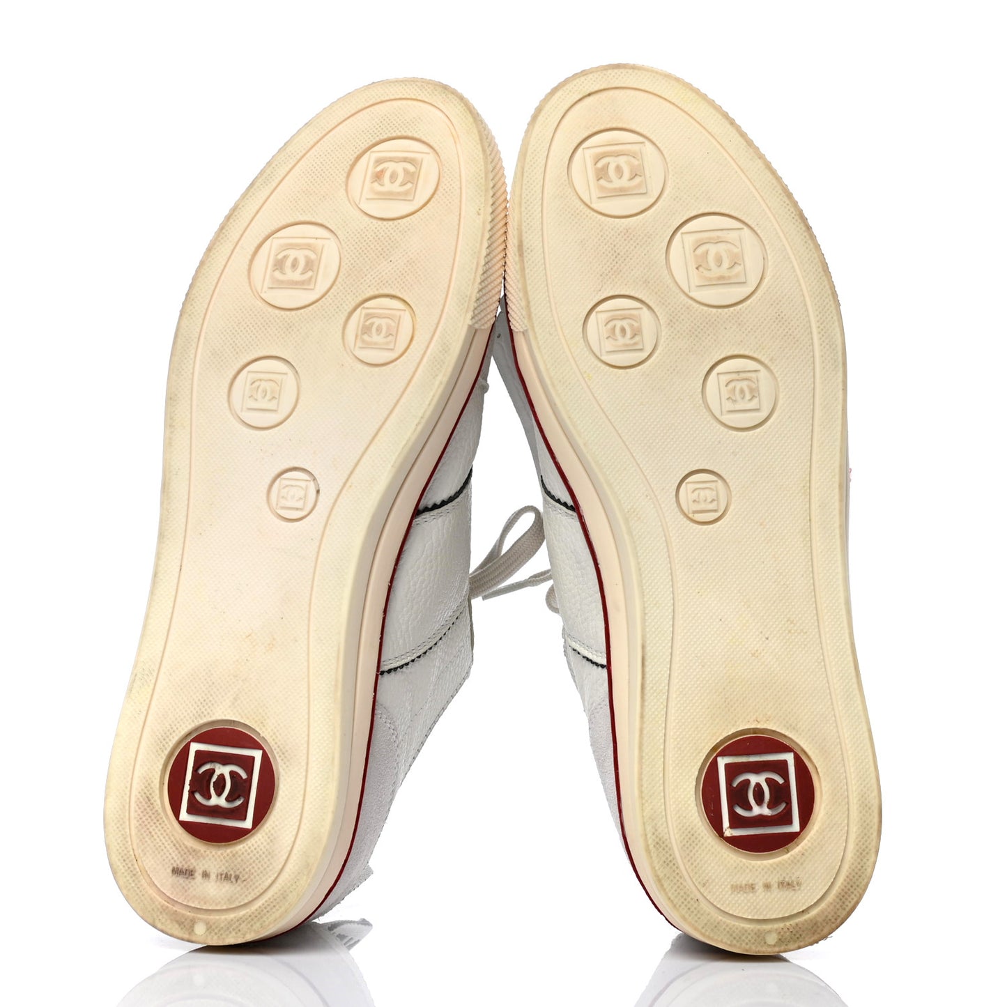 Calfskin Fringe Golf Tennis 37.5 White