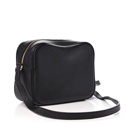 Gucci Pebbled Calfskin Small Soho Disco Bag Black 2 of 9