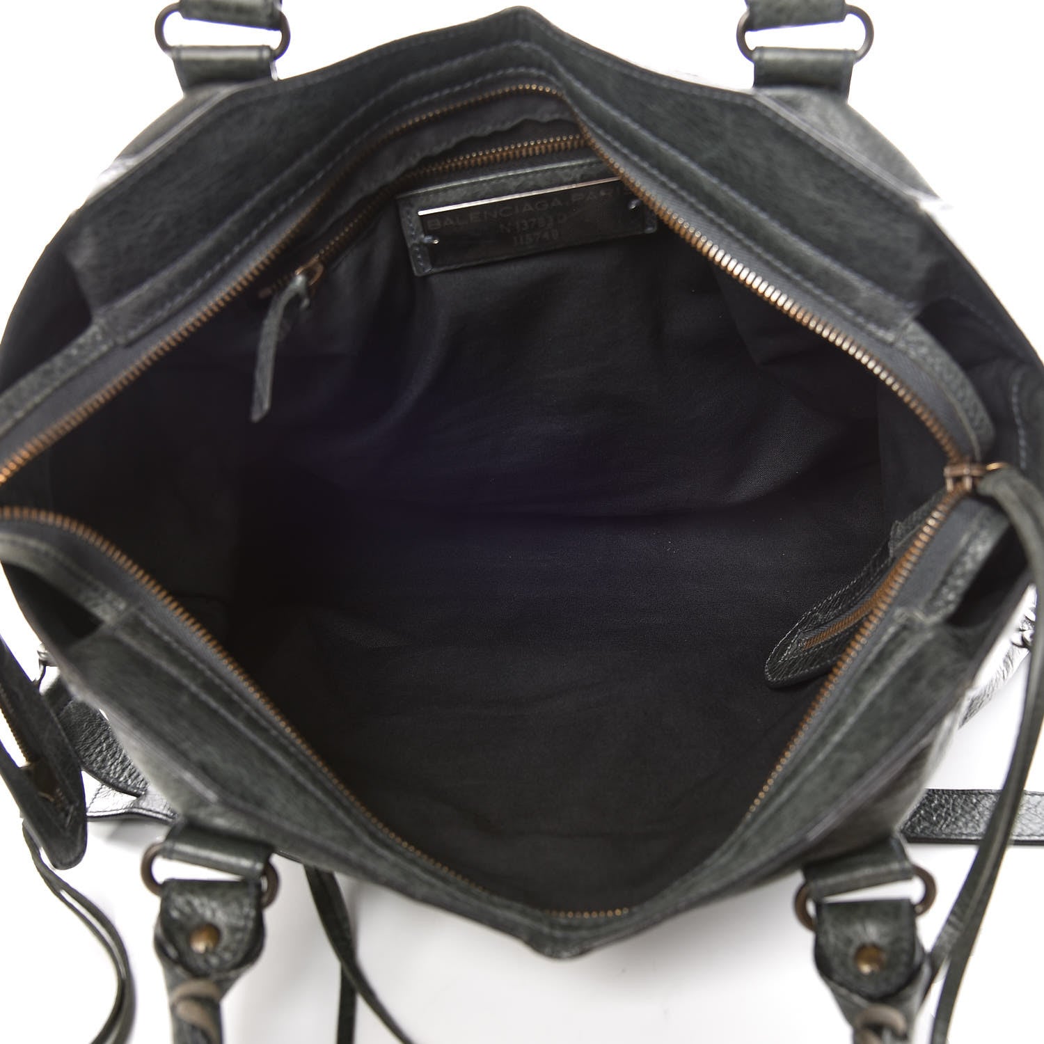 Balenciaga Agneau Classic Hardware City Anthracite 8 of 17