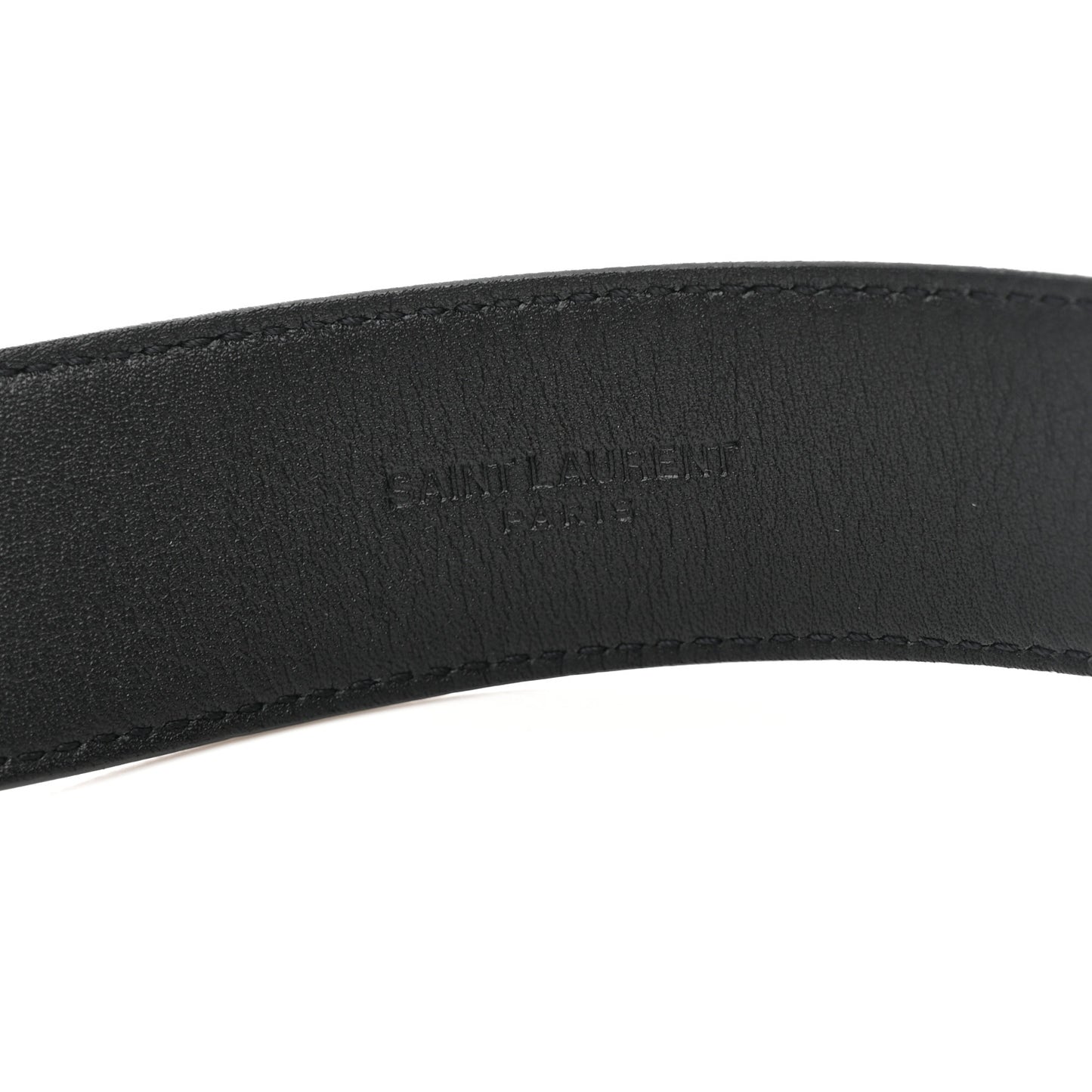 Smooth Calfskin Monogram Square Buckle Belt 70 28 Black