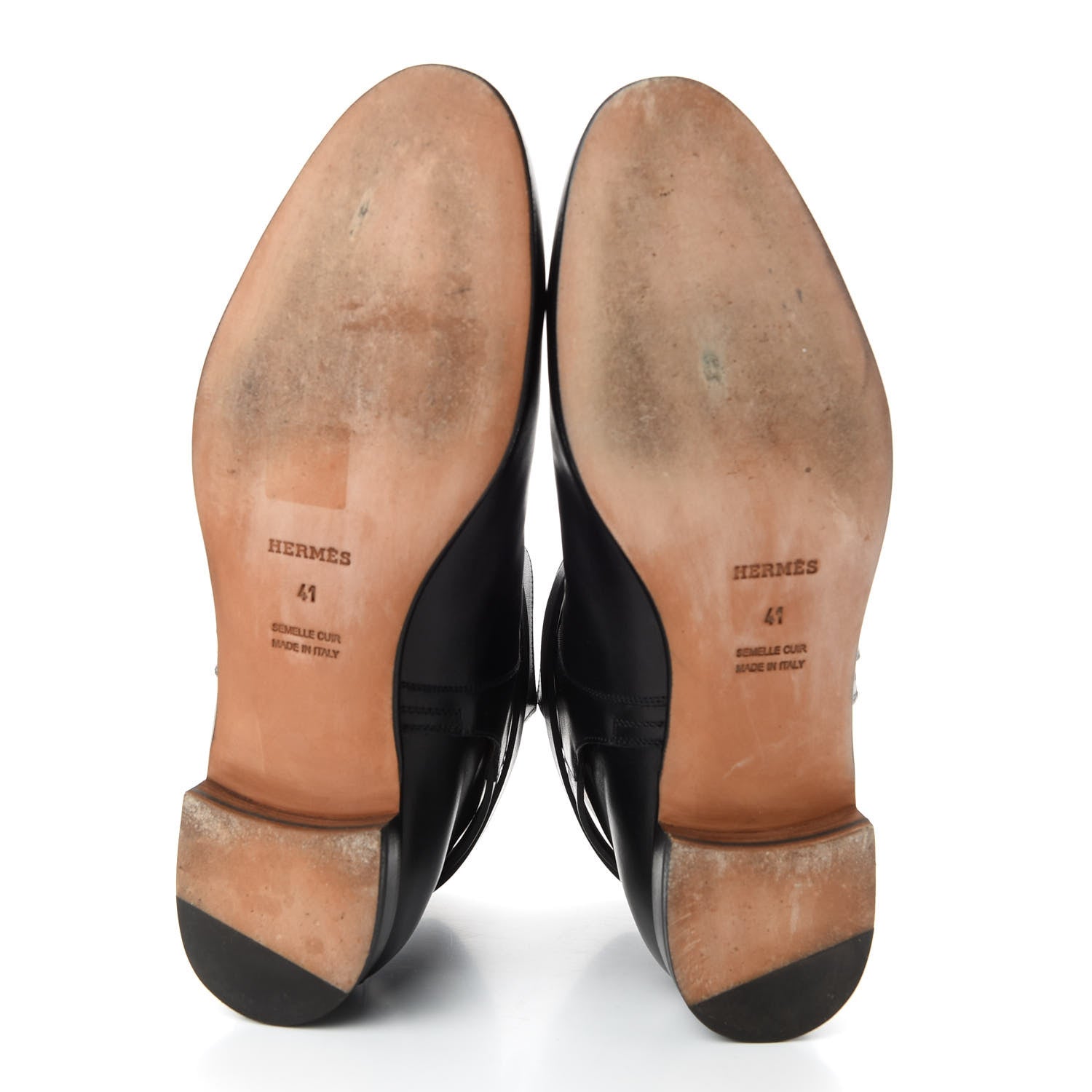 Hermes Calfskin Neo Low Boots 41 Black 5 of 8