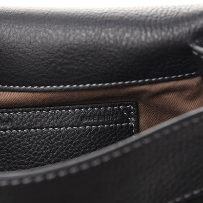 Chloe Calfskin Medium Marcie Round Crossbody Bag Black 7 of 9