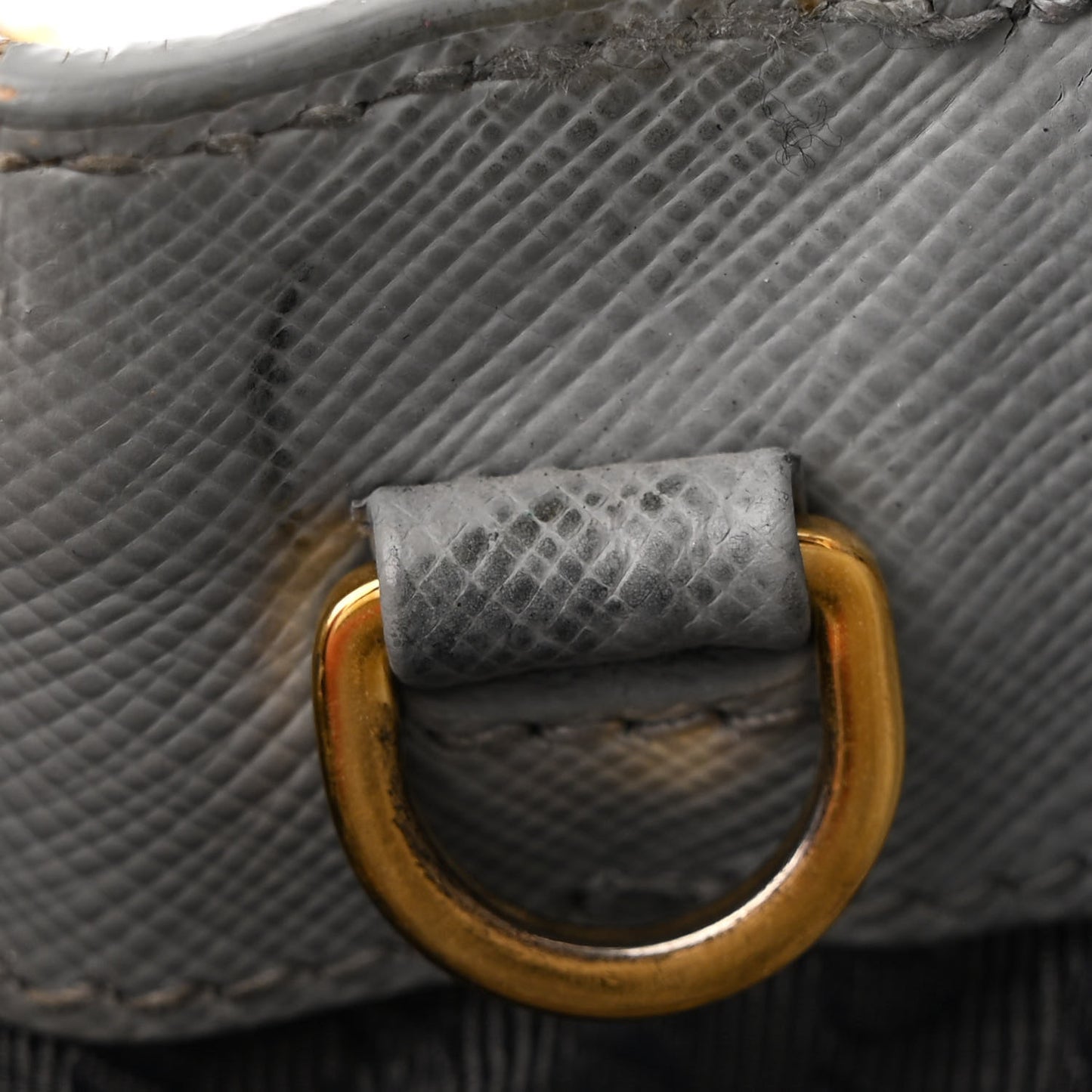 Saffiano Lux Small Galleria Double Zip Tote Granito