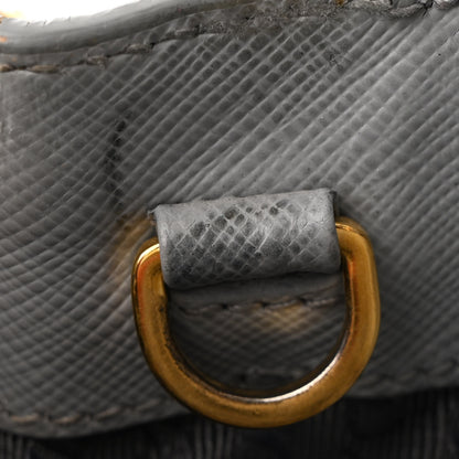Prada Saffiano Lux Small Galleria Double Zip Tote Granito 13 of 13