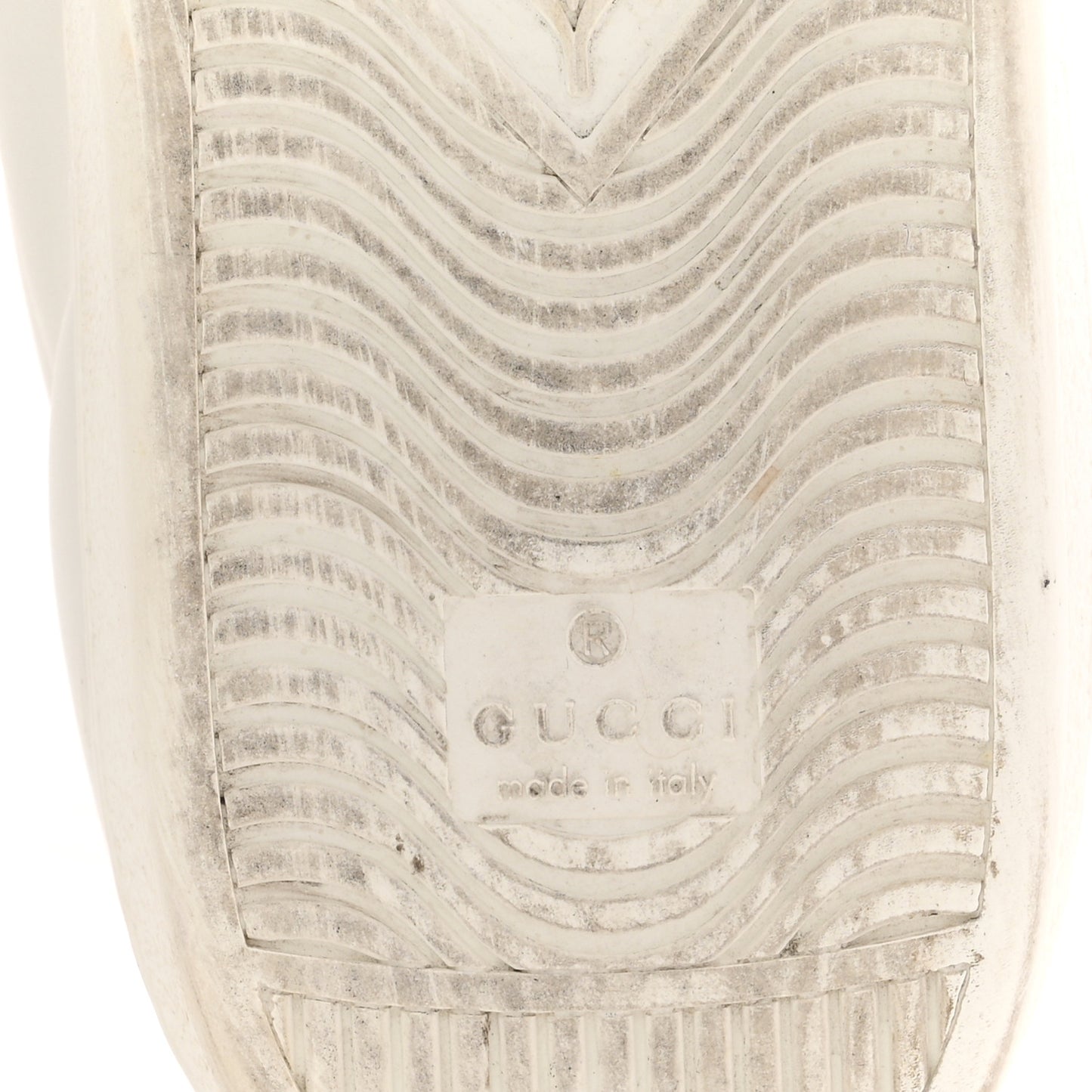 Calfskin Ayers Web Blind for Love Embroidered Womens Ace Sneakers 40.5 White