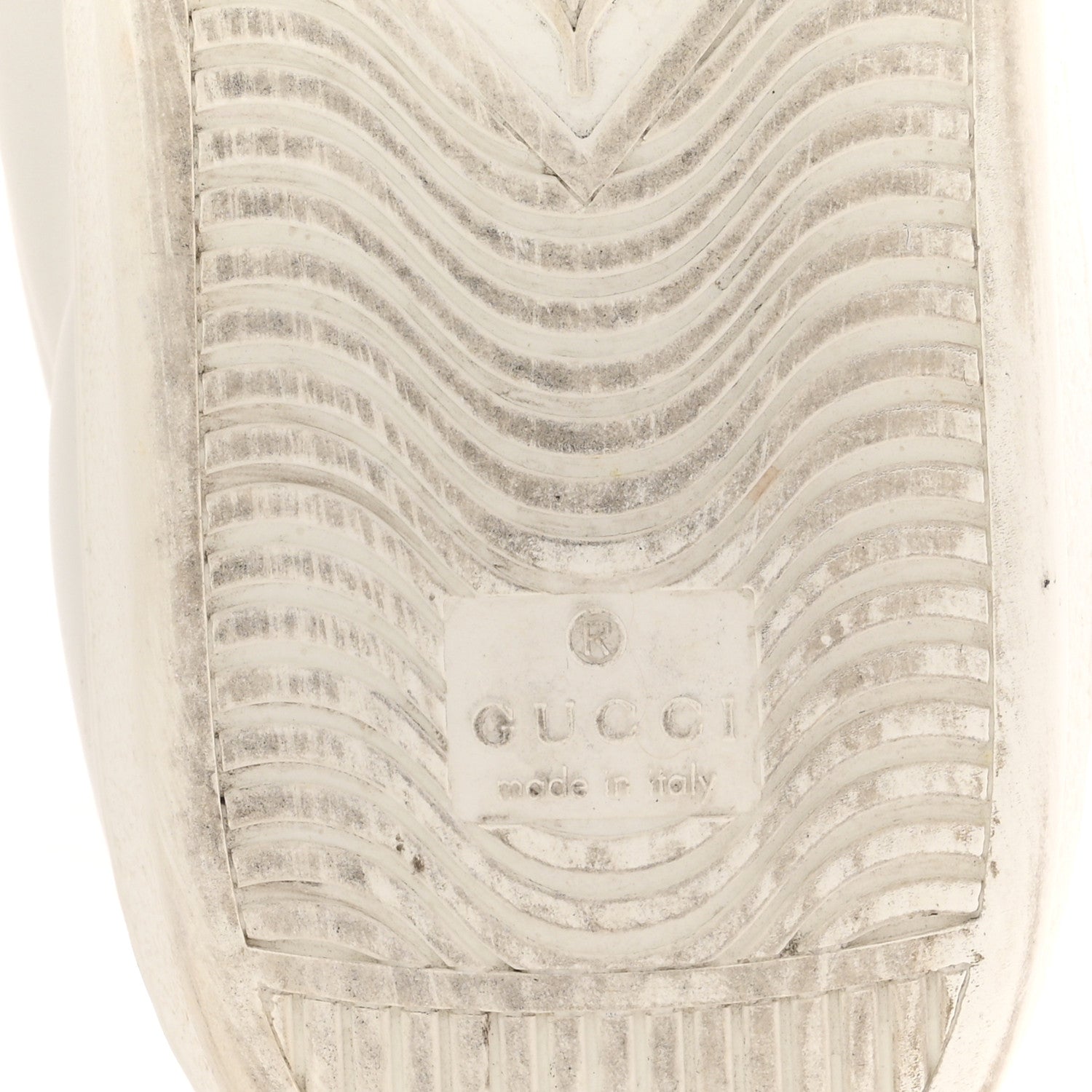 Gucci Calfskin Ayers Web Blind for Love Embroidered Womens Ace Sneakers 40.5 White 8 of 13