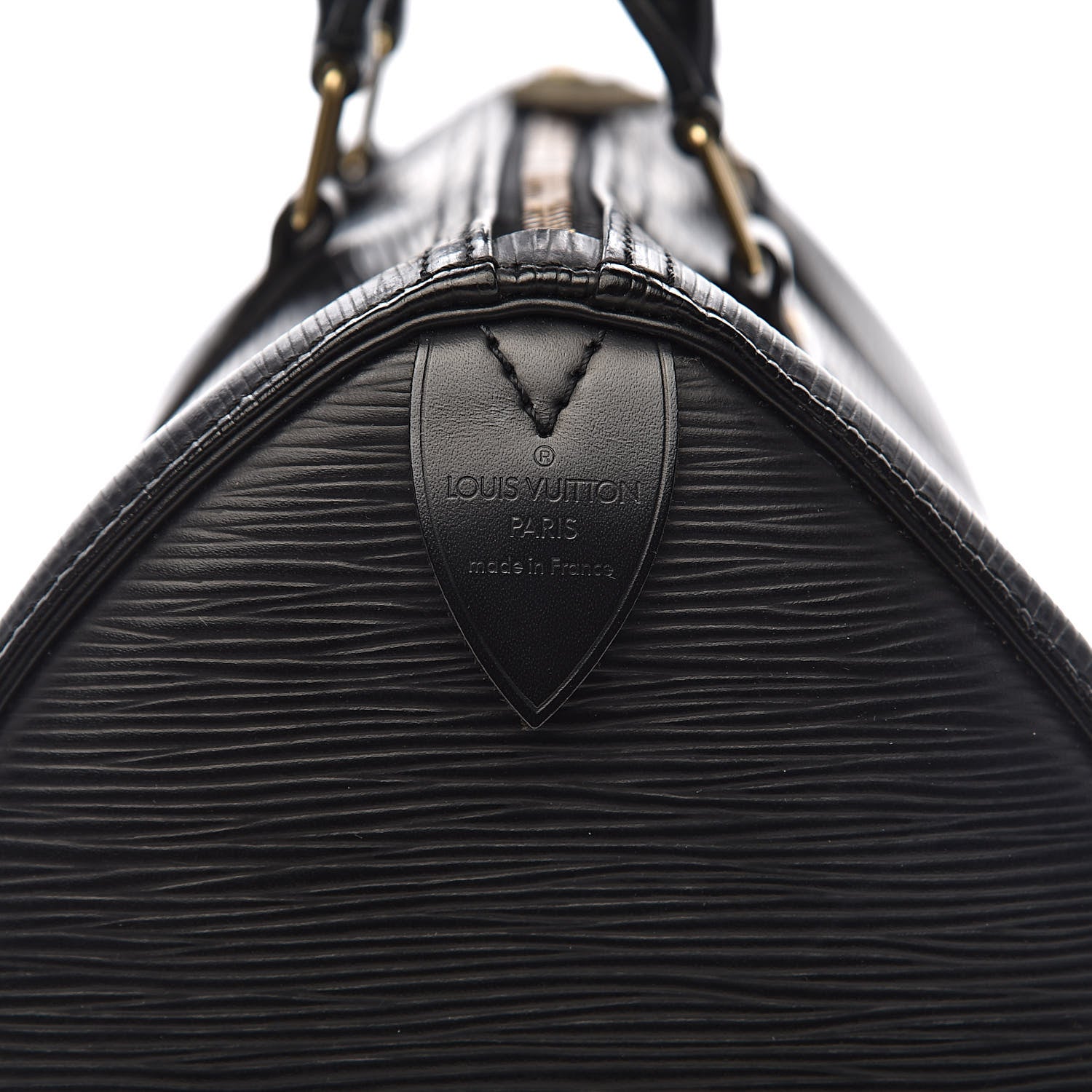 Louis Vuitton Epi Speedy 25 Black 7 of 12