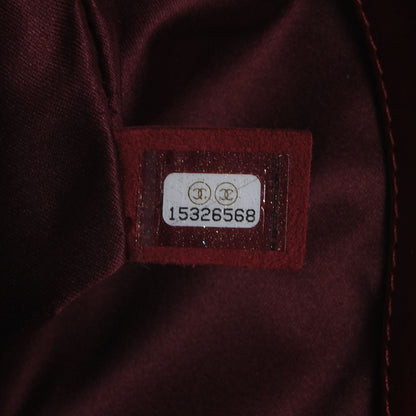 Chanel Lambskin Quilted 3 Flap Red 7 of 7