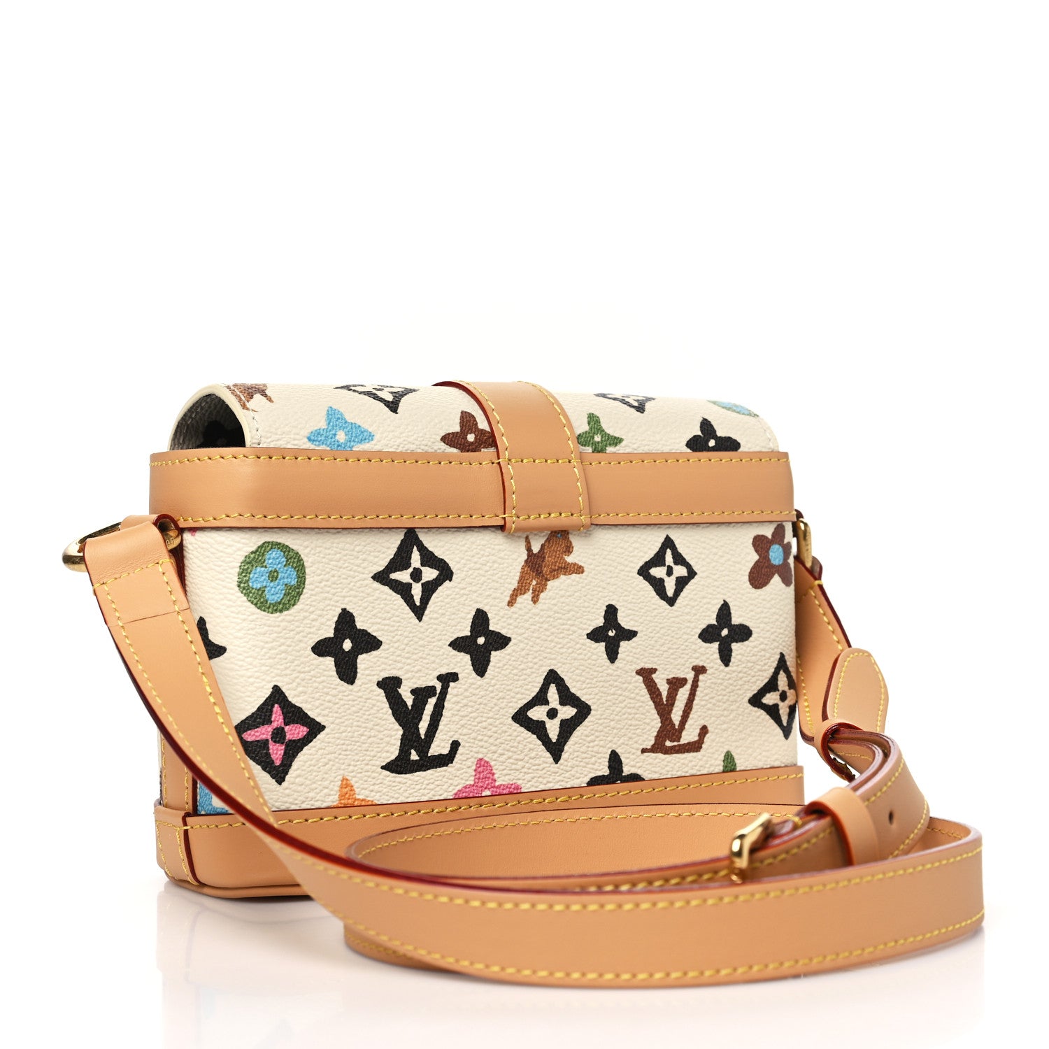 Louis Vuitton X TYLER THE CREATOR Monogram Craggy Envelope Wearable Wallet Vanilla 3 of 9