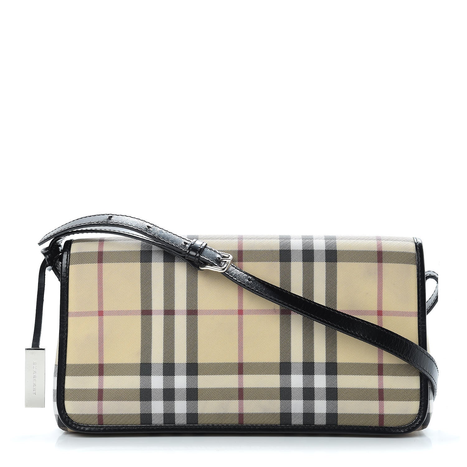 Burberry House Check Small Shoulder Bag Black 1 of 13