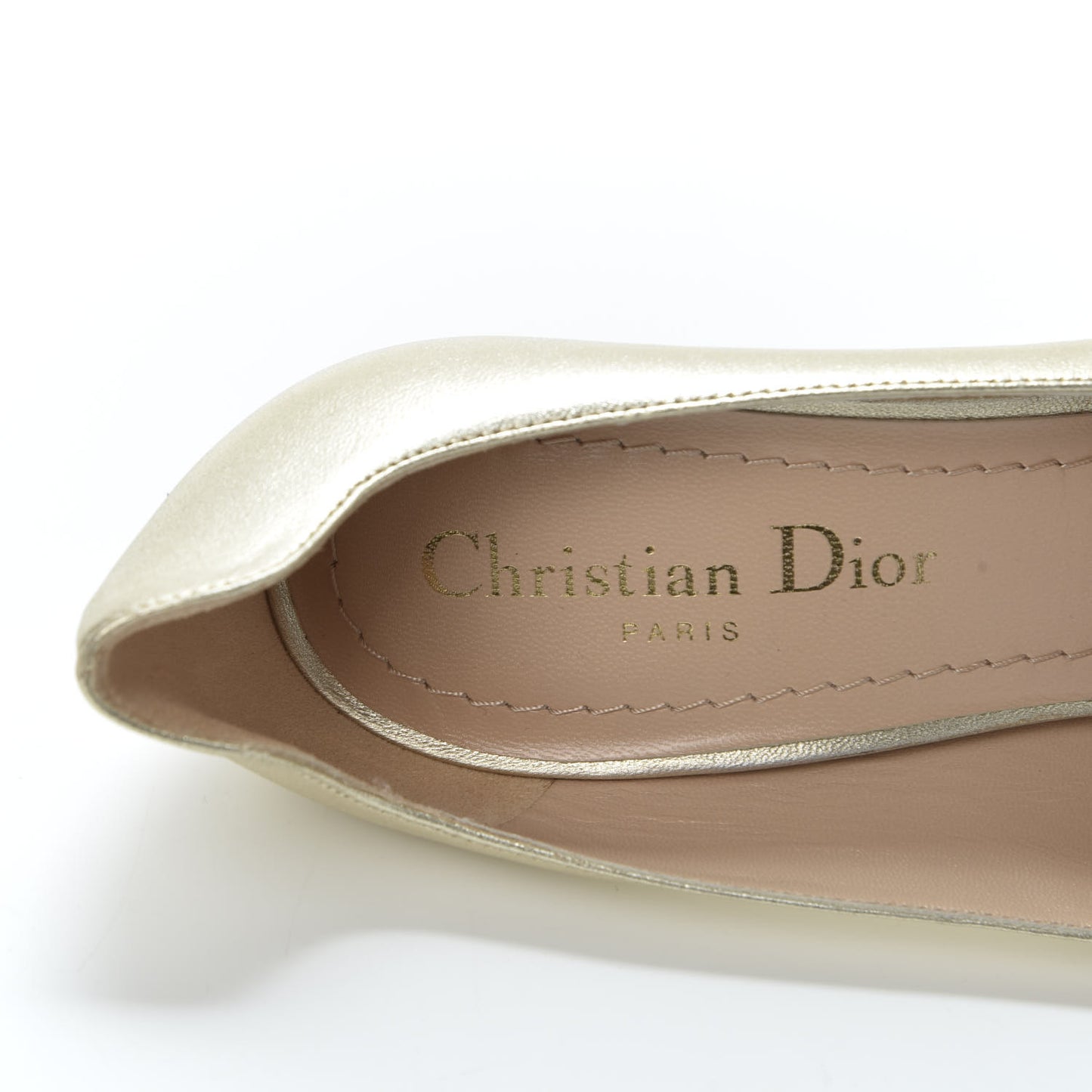 Lambskin Pumps 37 Gold