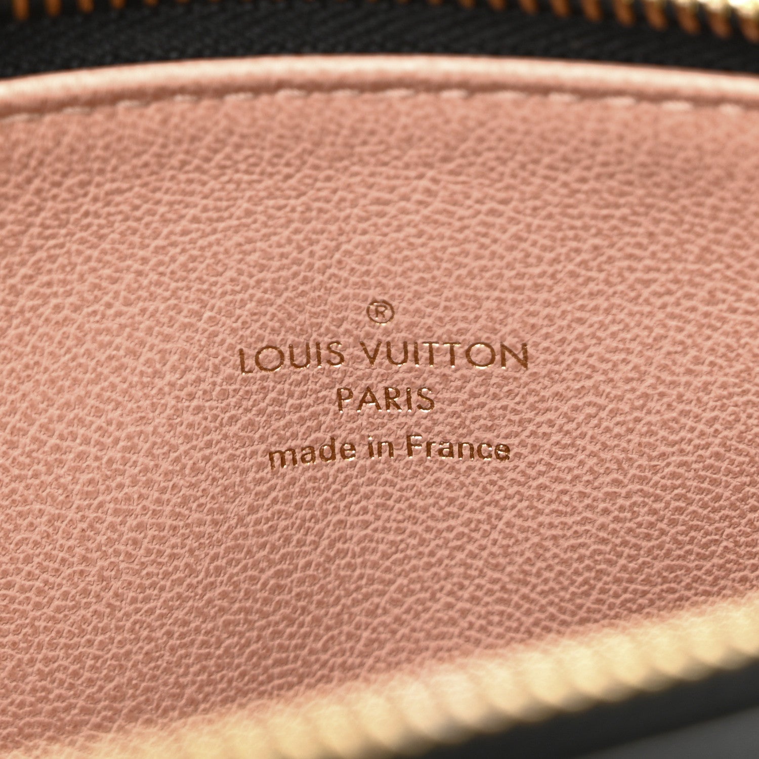 Louis Vuitton Lambskin Embossed Monogram Coussin PM Black 6 of 9