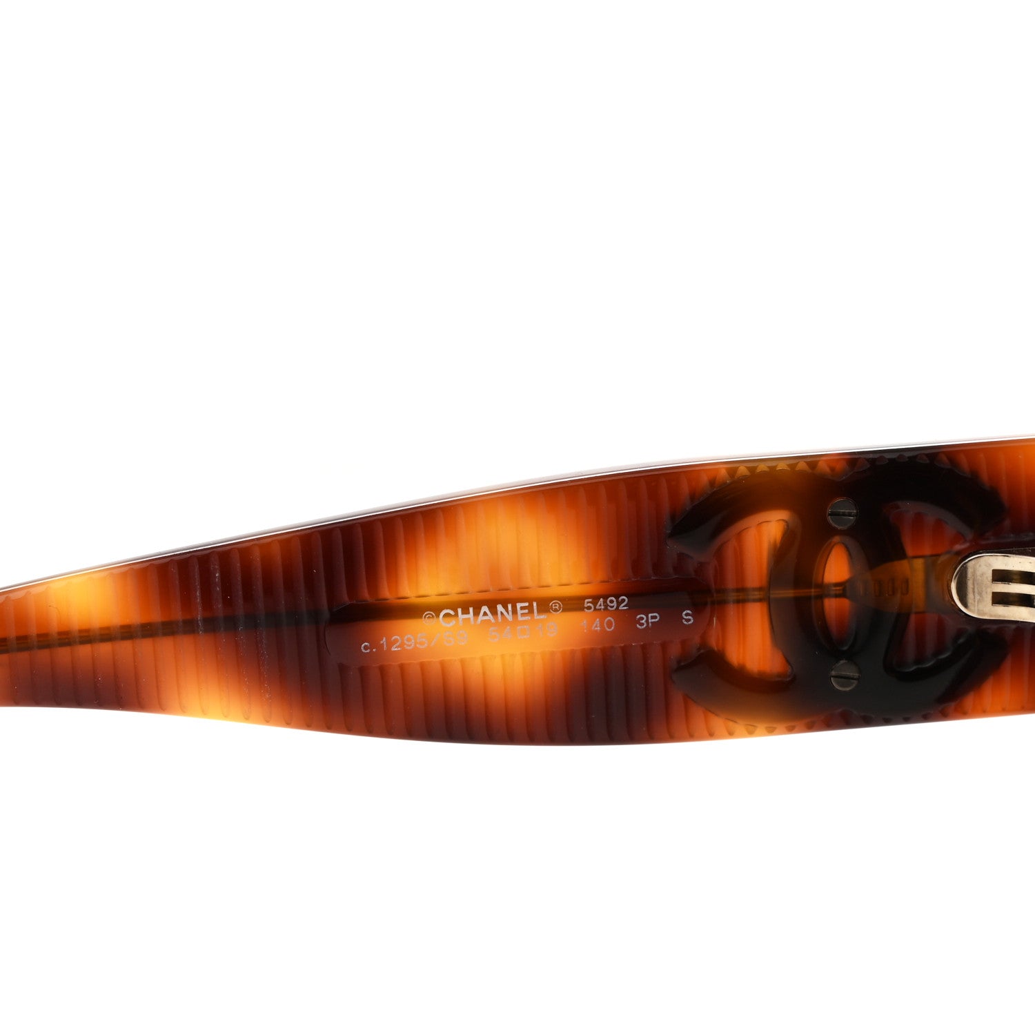 Chanel Acetate Polarized Butterfly Large CC Sunglasses 5492-A Tortoise 5 of 8