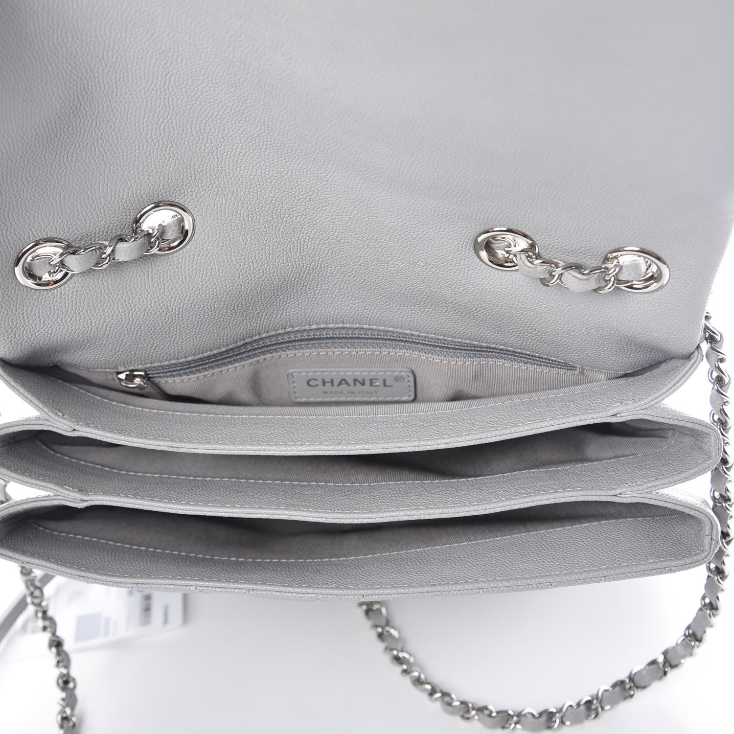 Chanel Caviar Quilted Large Urban Companion Flap Grey 5 of 10