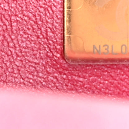 Chanel Mirror Calfskin Metallic Lambskin Quilted Hollywood Boulevard Mini Flap With Star Coin Purse Pink 8 of 13