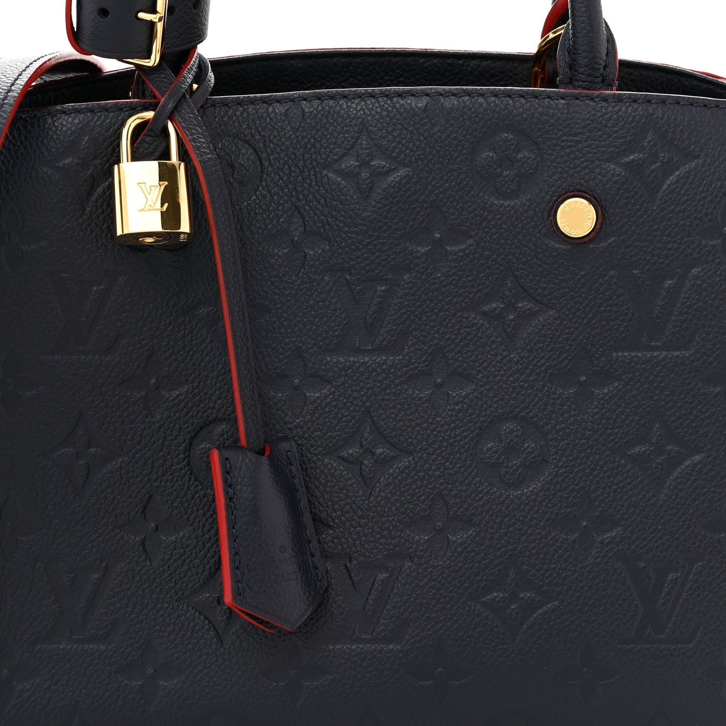 Empreinte Montaigne BB Marine Rouge