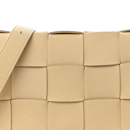 Bottega Veneta Grained Calfskin Maxi Intrecciato Cassette Crossbody Bag Porridge 6 of 8