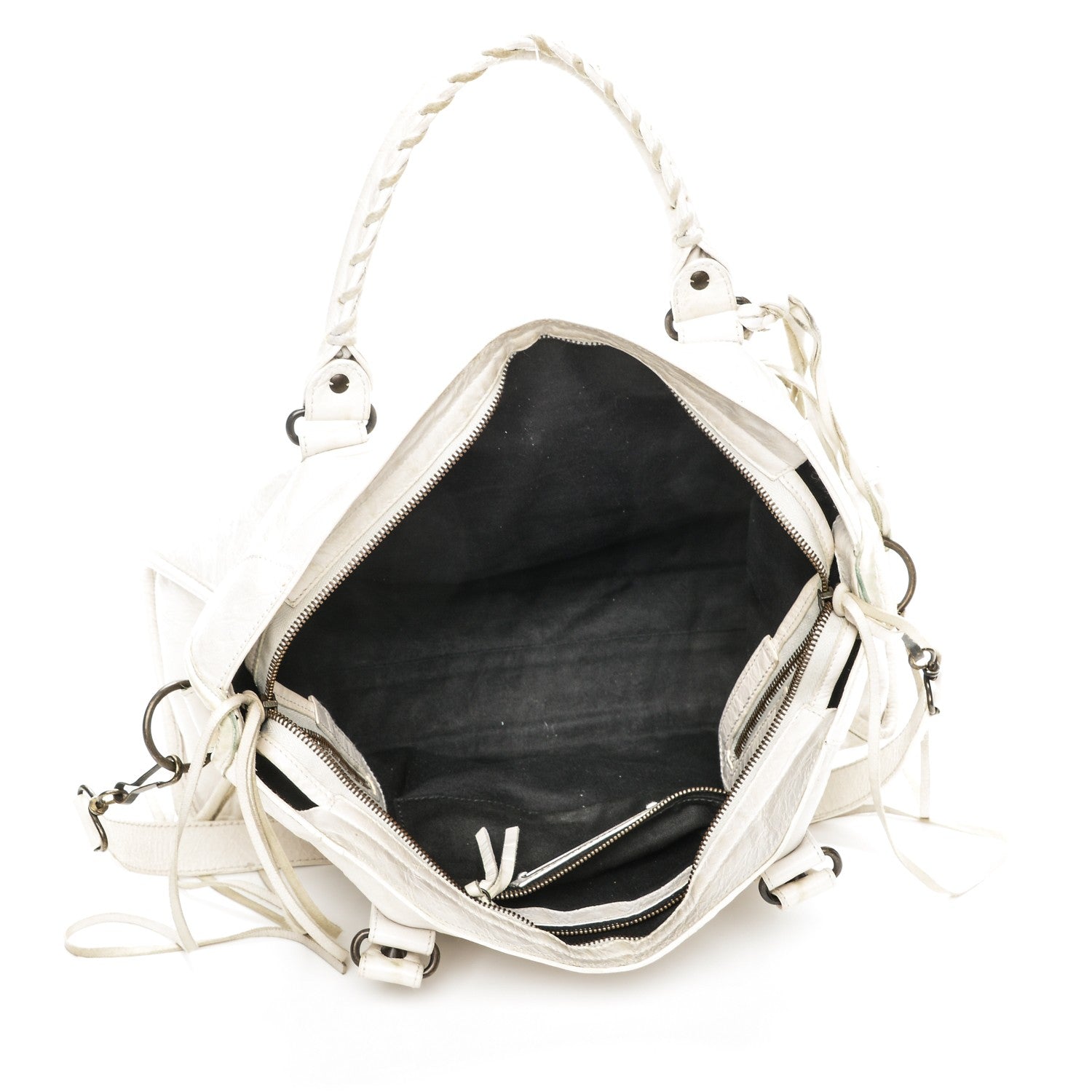 Balenciaga Agneau Classic Hardware City White 5 of 14