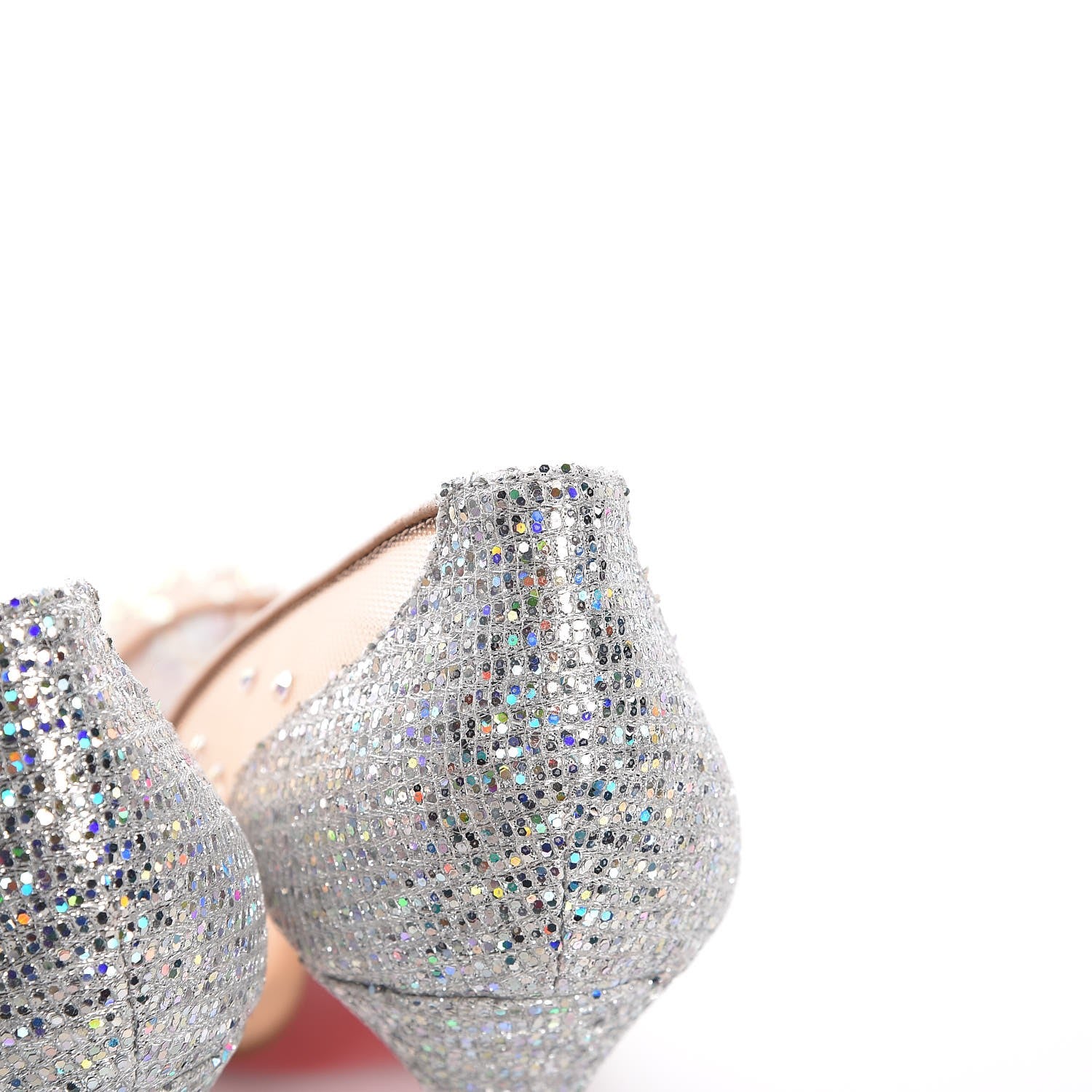 Christian Louboutin Crystal Strass Follies 100 Pumps 37 Crystal 9 of 11