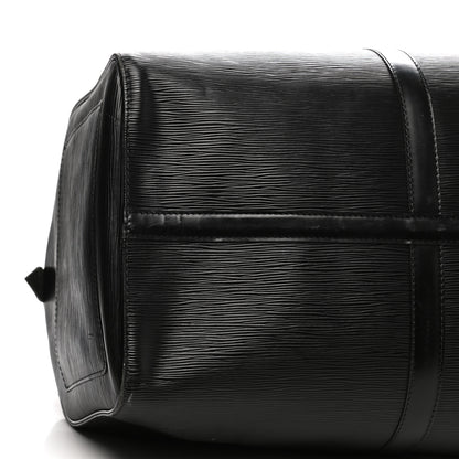 Louis Vuitton Epi Keepall 55 Black 9 of 20