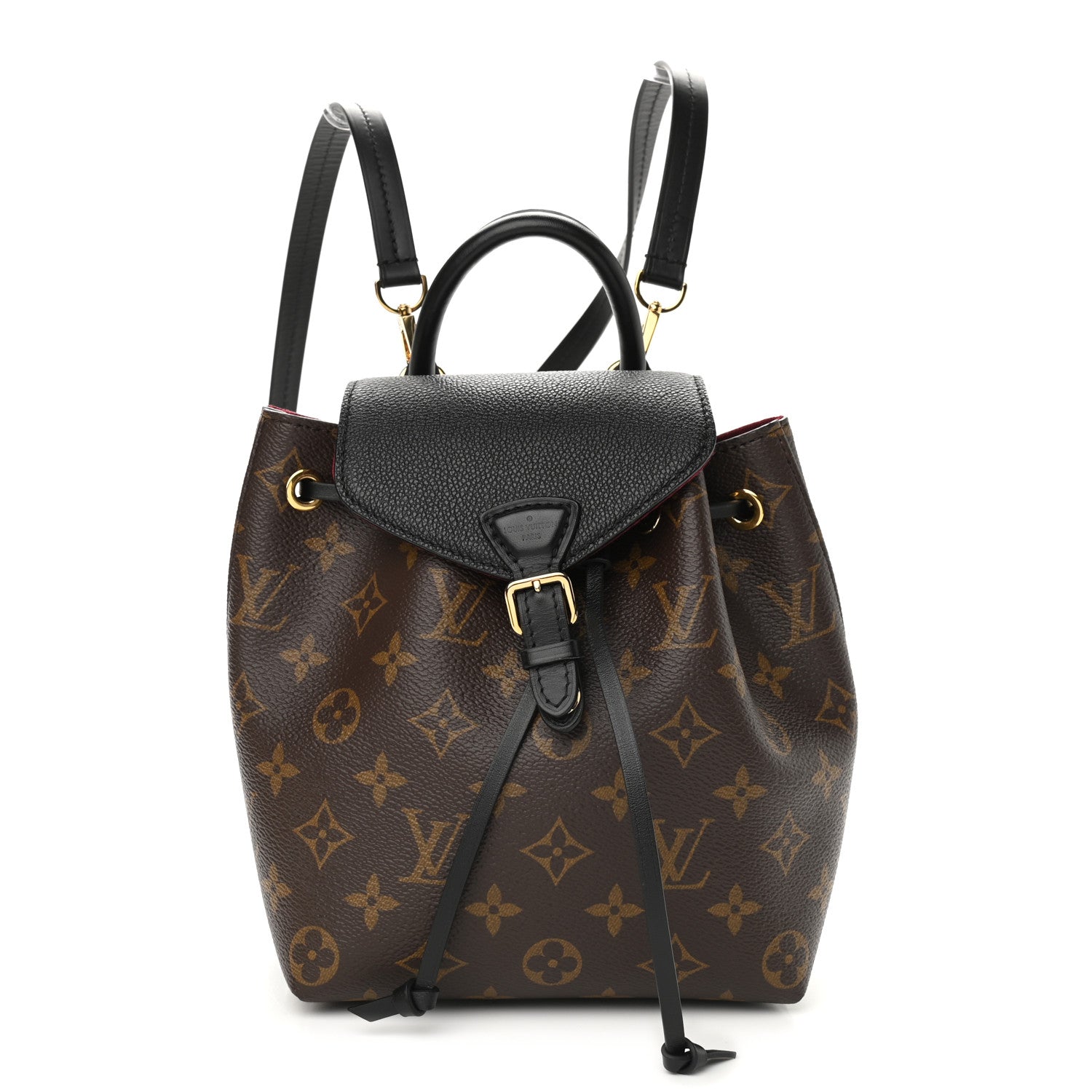 Louis Vuitton Monogram BB Montsouris NM Backpack Black 1 of 8