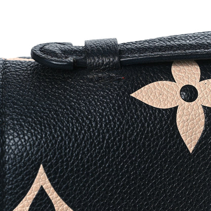 Louis Vuitton Empreinte Monogram Giant Pochette Metis Black Beige 11 of 13