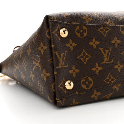 Louis Vuitton Monogram V Tote MM Black 9 of 11