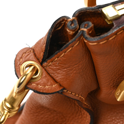 Chloe Calfskin Medium Marcie Satchel Tan 10 of 10