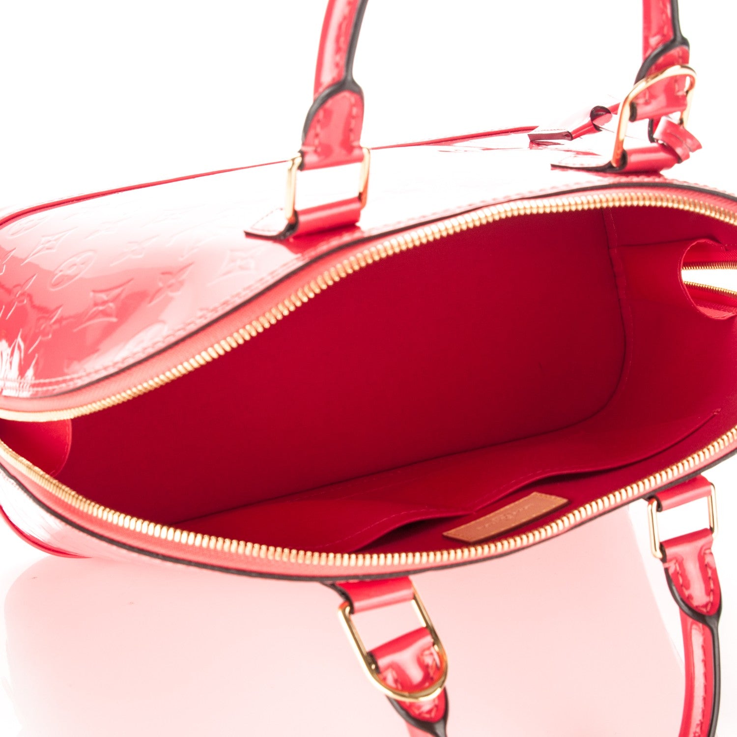 Louis Vuitton Vernis Alma PM Rose Litchi 5 of 7