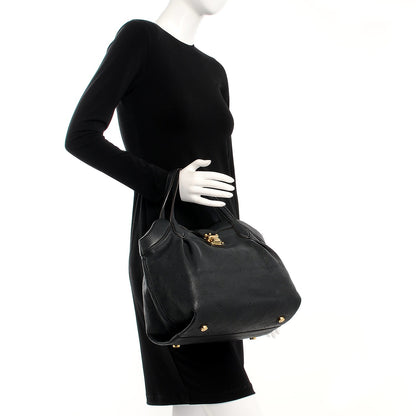 Louis Vuitton Mahina Cirrus PM Black 2 of 8
