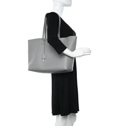 Saint Laurent Calfskin East West Shopping Tote Fog 2 of 12
