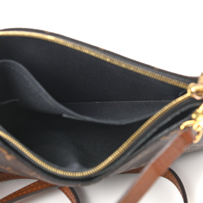 Louis Vuitton Monogram Pallas Clutch Black 5 of 11