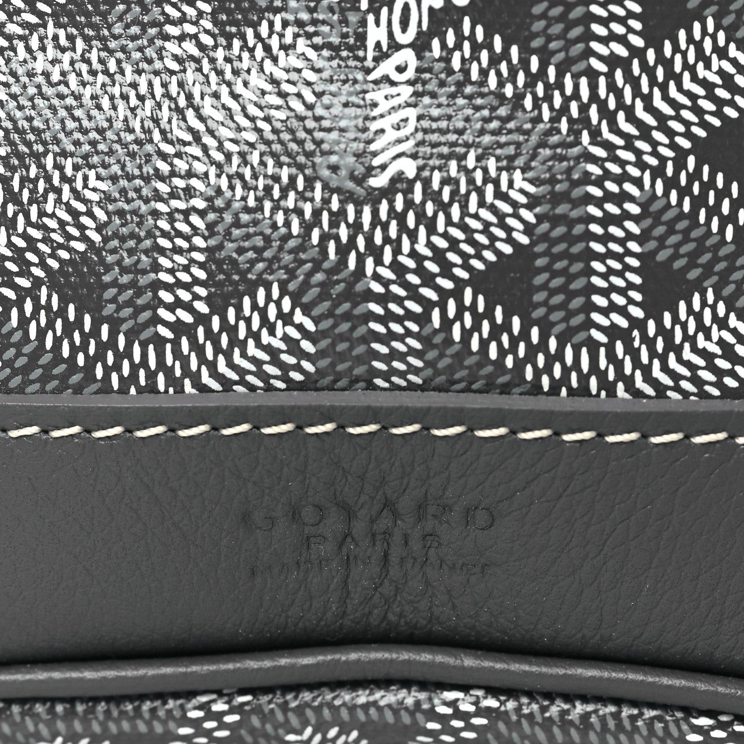 Goyard Goyardine Petit Flot Bucket Bag PM Grey 6 of 8