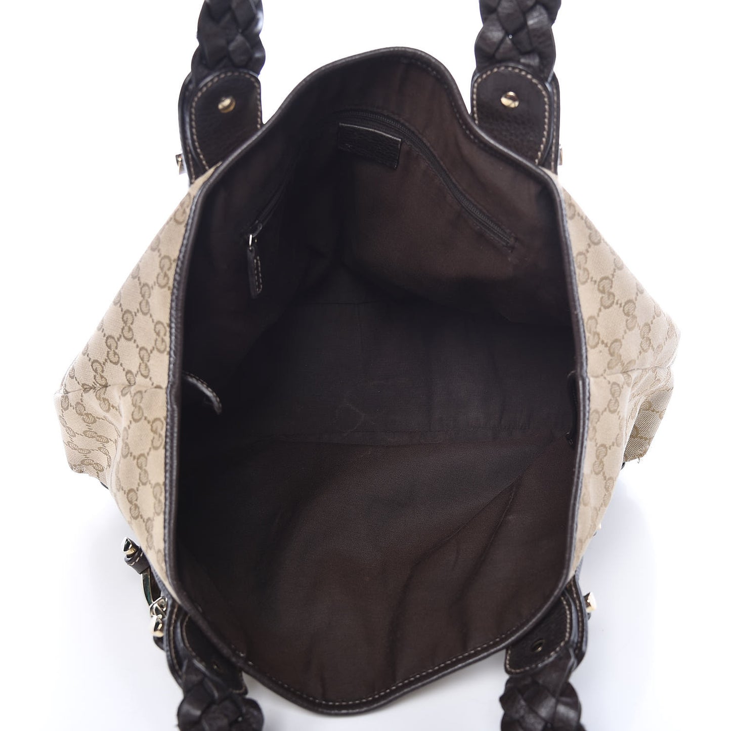 Monogram Small Pelham Shoulder Bag Dark Brown