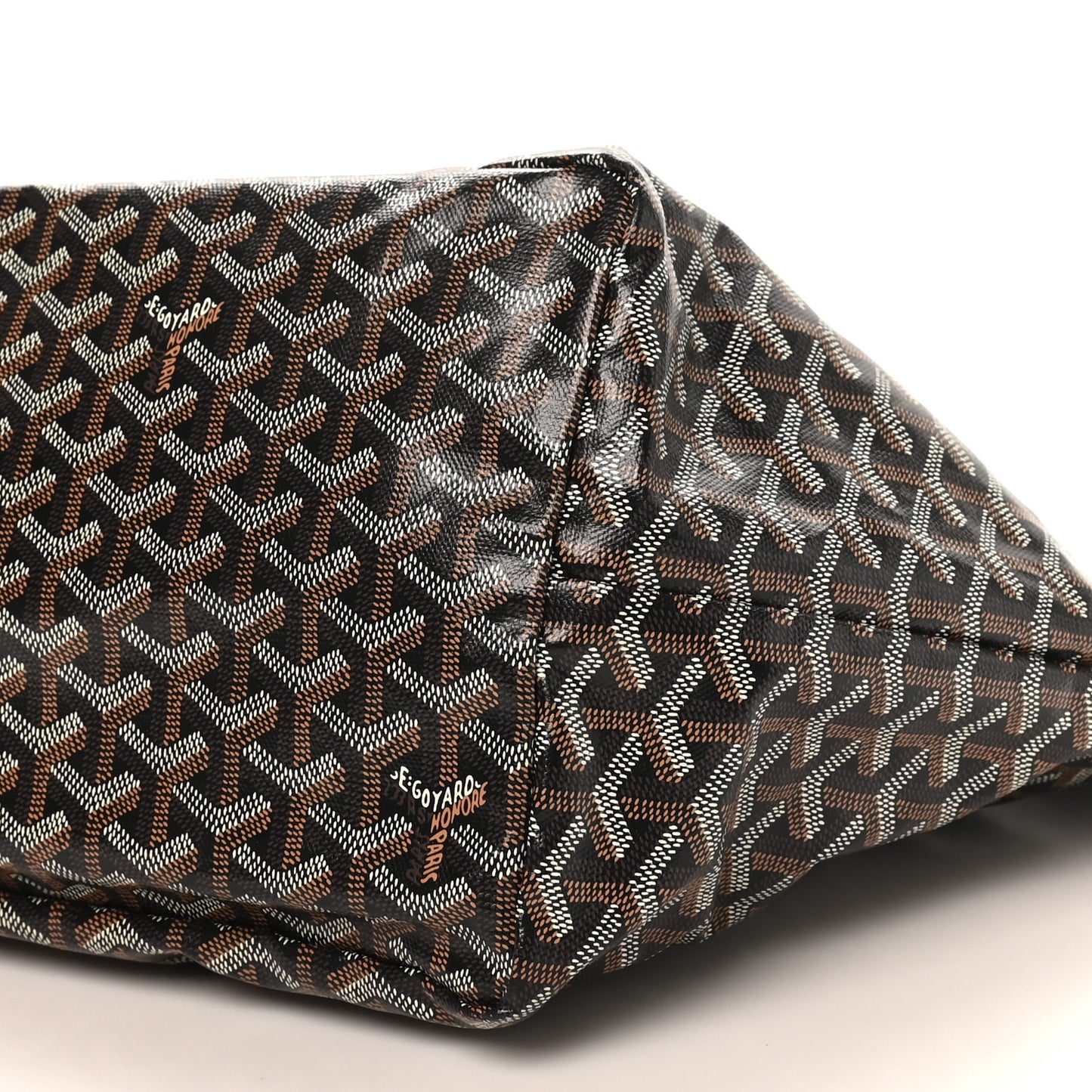 Goyardine Saint Louis GM Black Gold