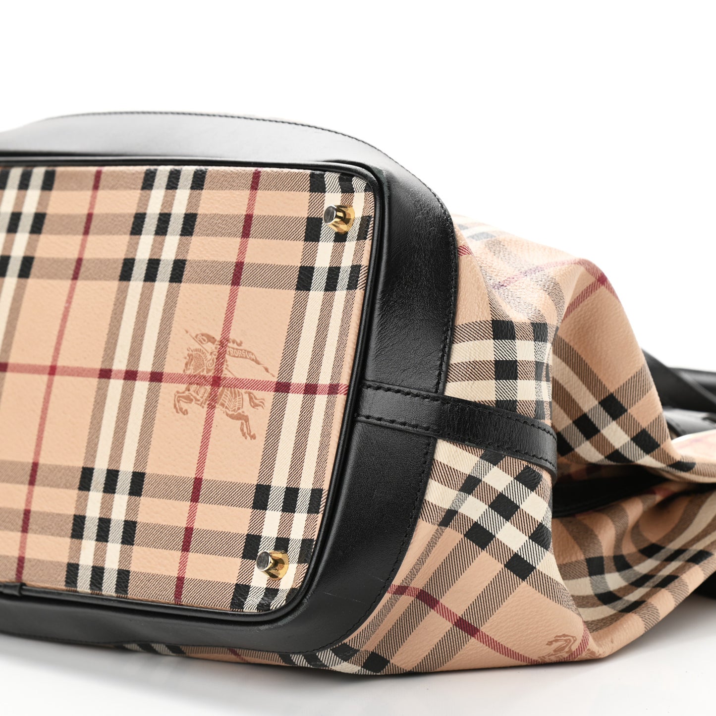 Haymarket Check Medium Golderton Tote Black