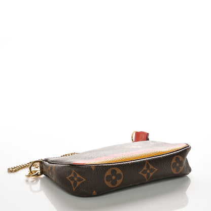 Louis Vuitton Monogram 2015 Christmas Animation Mini Pochette Accessories 4 of 6