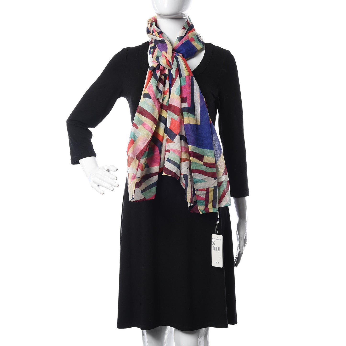 Cotton CC Pareo Scarf Blue