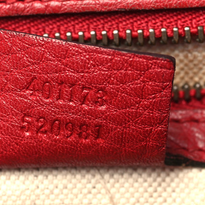Gucci Cellarius Calfskin GG Marmont Shoulder Bag Vulcanic Red 7 of 12