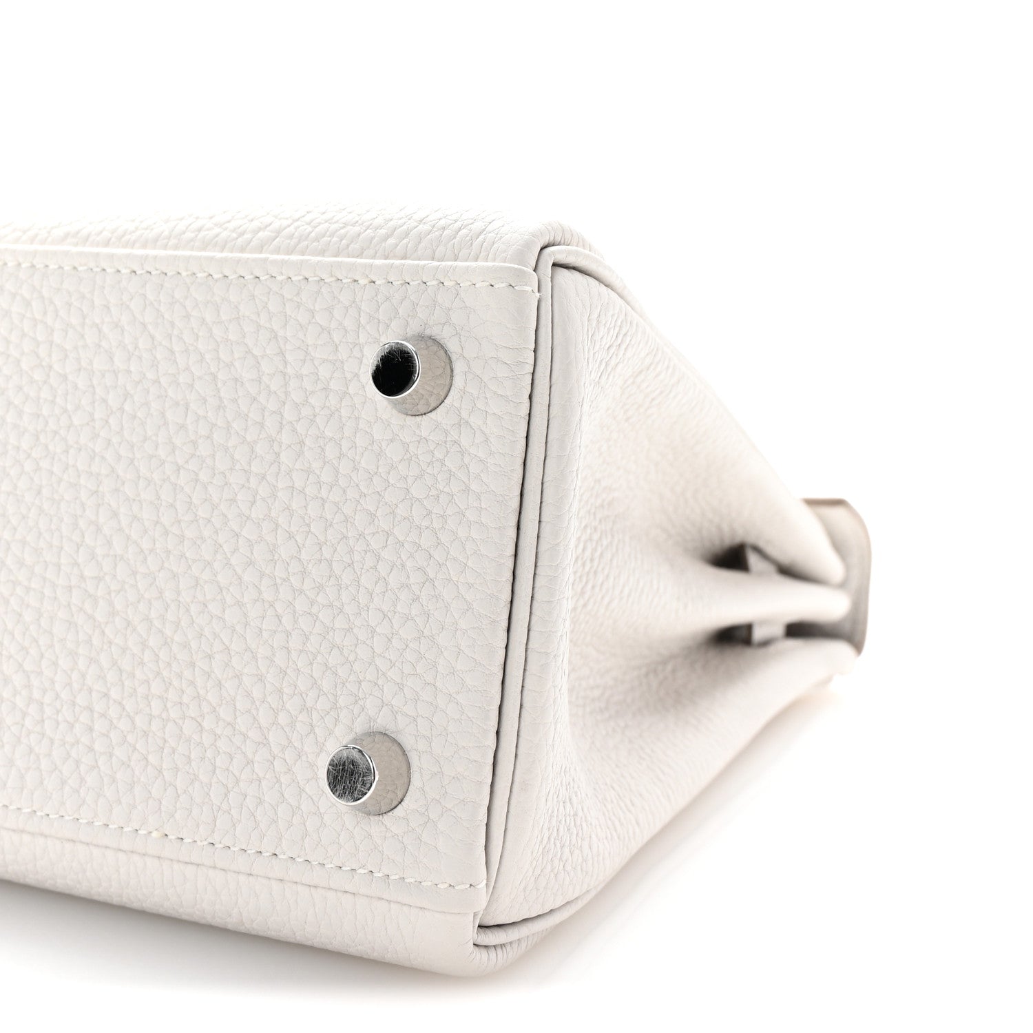 Hermes Togo Kelly Retourne 25 Gris Pale 9 of 10