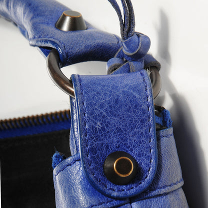 Balenciaga Agneau Classic Hardware Day Hobo Outremer 14 of 14