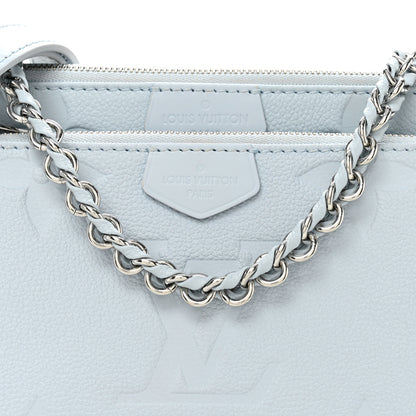 Louis Vuitton Empreinte Monogram Giant Multi Pochette Accessories Washed Blue 9 of 11